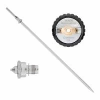 Комплект 1,8 мм форсунка, повітряна головка, голка до краскопультів HVLP BLACK M-DIAMOND (PT-0163, PT-0164, PT-0168) STORM INTERTOOL PT-2618