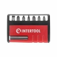 Набір насадок для викруток 7 од., CrV INTERTOOL VT-0107