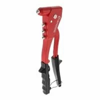 Пістолет заклепувальний, суцільносталевий, діаметр застосовуваної заклепки: 2,4, 3,2, 4,0, 4,8 мм INTERTOOL RT-0010