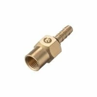 Шарнір поворотний, внутрішня різьба 1/4" на шланг 8 мм, латунь, STORM INTERTOOL PT-2201