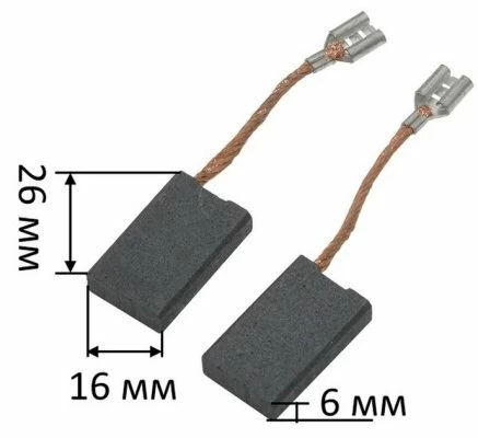 Щітки вугільні 6*16 STANLEY STHM10