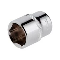 Головка шестигранна 1/4", 14×25 мм, Cr-V, STORM INTERTOOL ET-0444