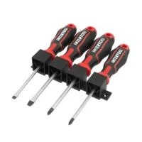 Набір викруток, 4 од., S2, 100 мм (SL5, SL6, PH1, PH2) STORM INTERTOOL VT-3434