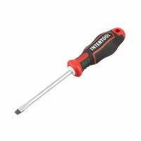 Викрутка шлицьова, SL6,0×100 мм, S2, STORM INTERTOOL VT-3410