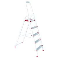 Стрем'янка з алюмінію, 5 сходинок, висота до платформи 1065мм INTERTOOL LT-1005