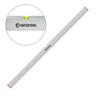 Правило-рівень 2000 мм, 2 капсули, вертикальний і горизонтальний INTERTOOL MT-2020
