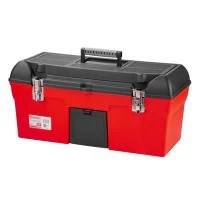 Ящик для інструментів з металевими замками, 24": 610*255*251 мм INTERTOOL BX-1123