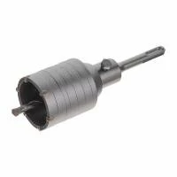 Свердло корончате по бетону 55 мм, перехідник SDS-Plus 100 мм INTERTOOL SD-7055