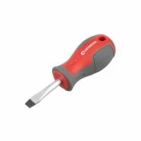 Викрутка шлицьова, SL6,0×38 мм, Cr-V INTERTOOL VT-3309