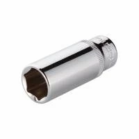 Головка шестигранна подовжена 1/4", 14×50 мм, Cr-V, STORM INTERTOOL ET-0464