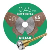 Круг алмазний вiдрiзний Distar 1A1R 45x0,45x5,8H/3,2-3,0F Butterfly