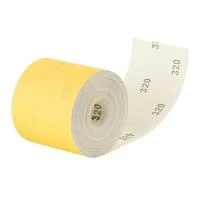 Шкурка шліфувальна, паперова основа, К320, 115 мм × 50 м INTERTOOL BT-0826