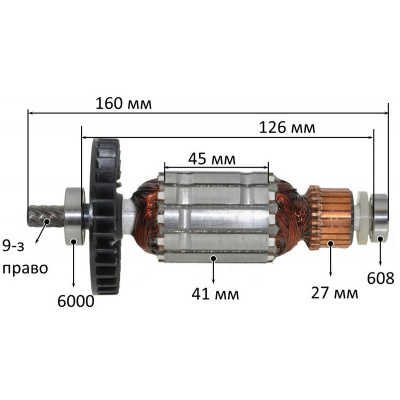 Ротор Makita 5704