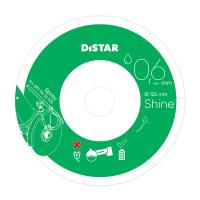 Круг алмазний вiдрiзний Distar 1A1R 125x0,6/0,5x6x22,23 Shine
