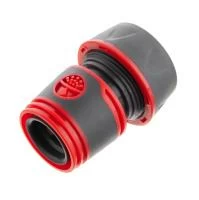 Конектор з аквостопом 1/2" для шланга 3/4" INTERTOOL GE-1120
