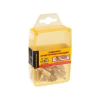 Комплект насадок до викруток SL5, 1/4", 25 мм, уп. 25 шт. INTERTOOL VT-0033