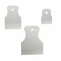 Набір шпателів "японських", 4 шт., Пластик, 50 * 80mm, 80 * 100mm, 100 * 100mm, 120 * 100mm. INTERTOOL KT-2003