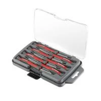 Набір точних викруток, 7 од., Cr-V, 50 мм (SL2,5, SL3, PH00, PH0, T6, T7, T8) INTERTOOL VT-3347