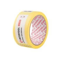 Стрічка малярна 38мм, 20м, жовта INTERTOOL DM-3820