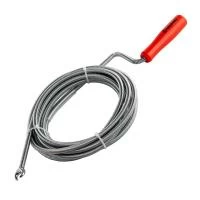 Трос для чищення труб, 9 мм × 5 м, пробивний наконечник INTERTOOL HP-1006