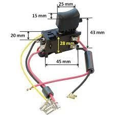 Кнопка Makita DF457