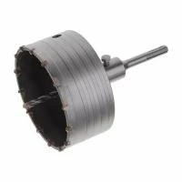 Свердло корончате по бетону 120 мм, перехідник SDS-plus 100 мм INTERTOOL SD-7120