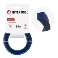 Лiска для тримера "квадрат" армована, 2.0 мм x 15 м INTERTOOL DT-2317