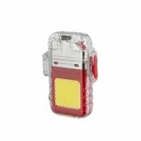 Ліхтар брелок з плазмовою запальничкою INTERTOOL LB-0165