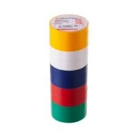 Стрічка ізоляційна 0.15мм*17мм*10м кольорова INTERTOOL IT-0014