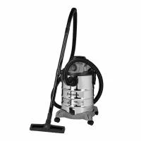 Пилосос промисловий 30 л, 1400 Вт, сухе, вологе прибирання, багаторазовий спонж-фільтр, фільтр-пакет INTERTOOL DT-1030