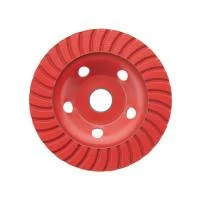 Фреза шліфувальна торцева алмазна Turbo 125 x 22.2мм INTERTOOL CT-6225