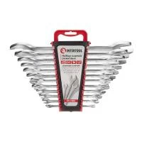 Набір ключів ріжкових, 12 шт., 6-32 мм, Cr-V INTERTOOL HT-1003