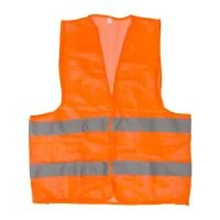 Жилет сигнальний оранжевий XXL (62*70 см), 100 гр/м2 INTERTOOL SP-2026