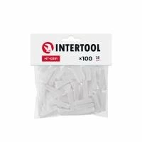 Клини для плитки 25 мм / 100 шт INTERTOOL HT-0391