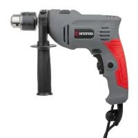 Дриль ударний, 0,6 кВт, 0-3000 об/хв, 1,5-13 мм, реверс INTERTOOL DT-0109