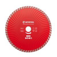 Диск відрізний алмазний Turbo, 180 мм, 22-24%, 8600 об/хв INTERTOOL CT-2009
