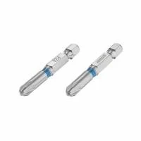 Комплект вируткових насадок PZ3 1/4" * 50мм, S2, уп. 2 од., STORM INTERTOOL VT-0216