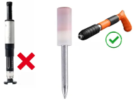 Дюбель-гвоздь пироксилиновый КАЛИБР 7,3 ММ для бетона и стали 27мм, 500шт.