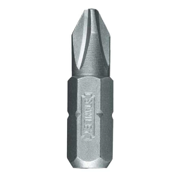 Біта з шестигранним хвостовиком 1/4 під шліц Ph2 довжиною 25 мм STANLEY 1-68-946