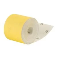Шкурка шліфувальна, паперова основа, К220, 115 мм × 50 м INTERTOOL BT-0824