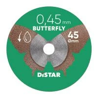 Круг алмазний вiдрiзний Distar 1A1R 45x0,45x5,8H Butterfly