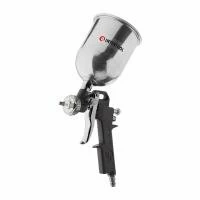 Фарбопульт пневматичний HP, форсунка: 1,5 мм, верхній металевий бачок: 600 мл, 5 бар INTERTOOL PT-0205