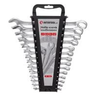 Набір ключів комбінованих, 14 шт., 6-24 мм, Cr-V INTERTOOL HT-1252