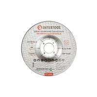Диск зачисний по металу, 125×6×22,2 мм, 12200 об/хв INTERTOOL CT-4022
