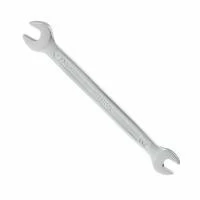 Ключ ріжковий, 8-9 мм, Cr-V, покриття: сатин-хром, DIN3110, STORM INTERTOOL XT-1108