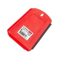 Скребок автомобільний для скла, з водосгоном, 12×12 см INTERTOOL AT-0101
