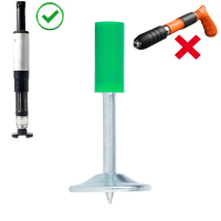 Дюбель-гвоздь пироксилиновый КАЛИБР 8,5ММ для бетона и стали забивной со стальной шайбой