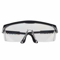 Окуляри захисні, прозорі, лінзи полікарбонат, регульовані нейлонові заушники, захист від удару, оптичний клас 1 INTERTOOL SP-0080