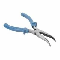 Довгогубці вигнуті, 180 мм INTERTOOL HT-0125