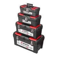 Комплект ящиків для інструментів з металевими замками, 4 од. INTERTOOL BX-0004